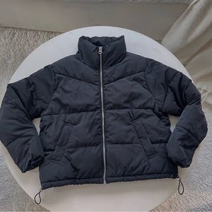 SOLD - H&M Black Puffer Jacket Size Small